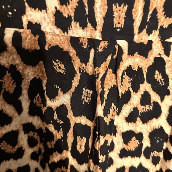 NWT Big Dart Leopard blouse XXL - Picture 3 of 6